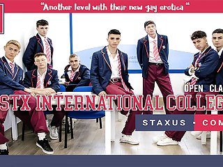 Staxus International College Episode 01 (Story And Sex): Young College Students Have Sex After School