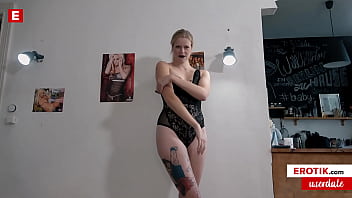 Tattooed Natural Chick Claudia Swea Craves Horny Fan's Jizz (German) (Full Scene)→ Claudia.erotik.com free video