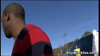 Blacks On Boys - True Interracial Gay Hardcore Fuck 07 free video