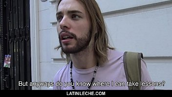 Latinleche - Latino Kurt Cobain Lookalike Fucks A Horny Cameraman For Cash free video
