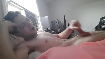 Hung Guy Plays With His Sexy Cock. Gets Really Hard free video