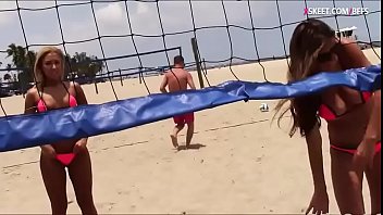 Beach Volleyball Turns To Horny Groupsex free video