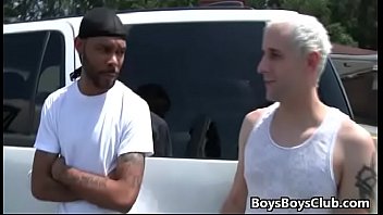 Blacks On Boys - Gay Interracial Fuck Xxx Tube Video 22