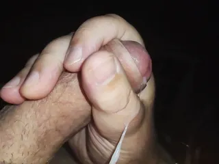 Slow Motion Cumshot From An Chubby Middle Aged Bloke With A Small Dick free video