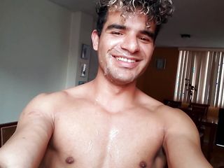 18 Year Old Boy Cums On His Face, Masturbates For An Audition And Swallows His Own Cum