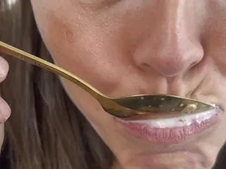 I Love A Good Mouthful. Mouth Eating Fetish 2 free video